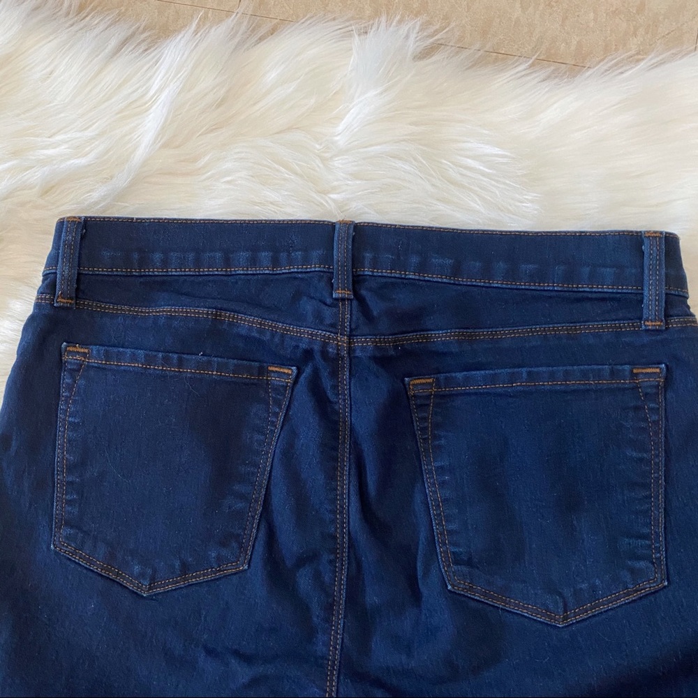 J Brand 811 Mid Rise Dark Wash Skinny Jeans - Picture 6 of 8